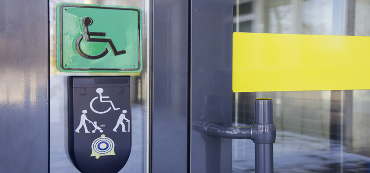 automatic handicap door opener in Huntington Beach